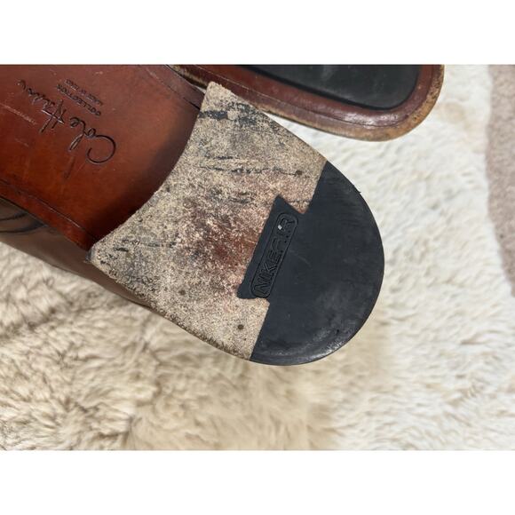 Cole Hahn Single Monk Strap Wingtip Stitching Brown Size 13 M main image 8